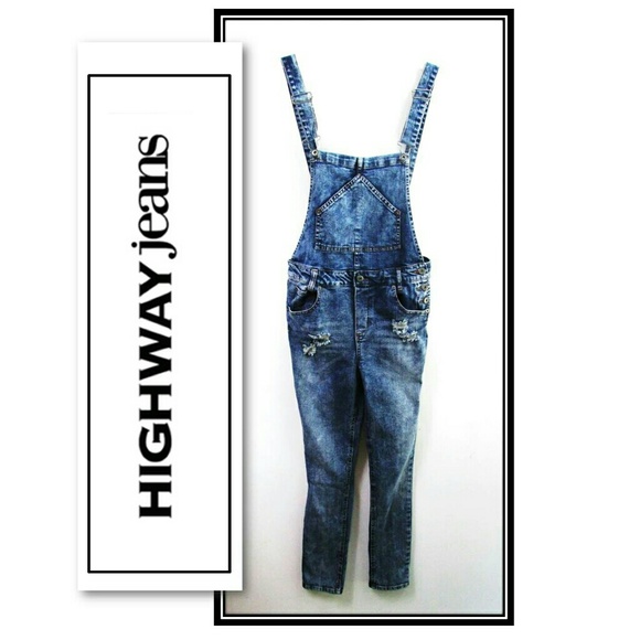 highway jeans overalls